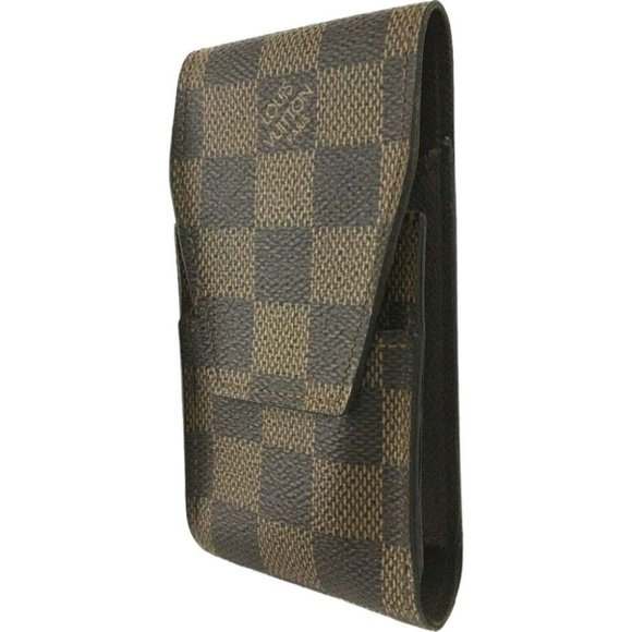 385127Y Louis Vuitton Cigarette Tobacco Case Brown Damier - Picture 3 of 9